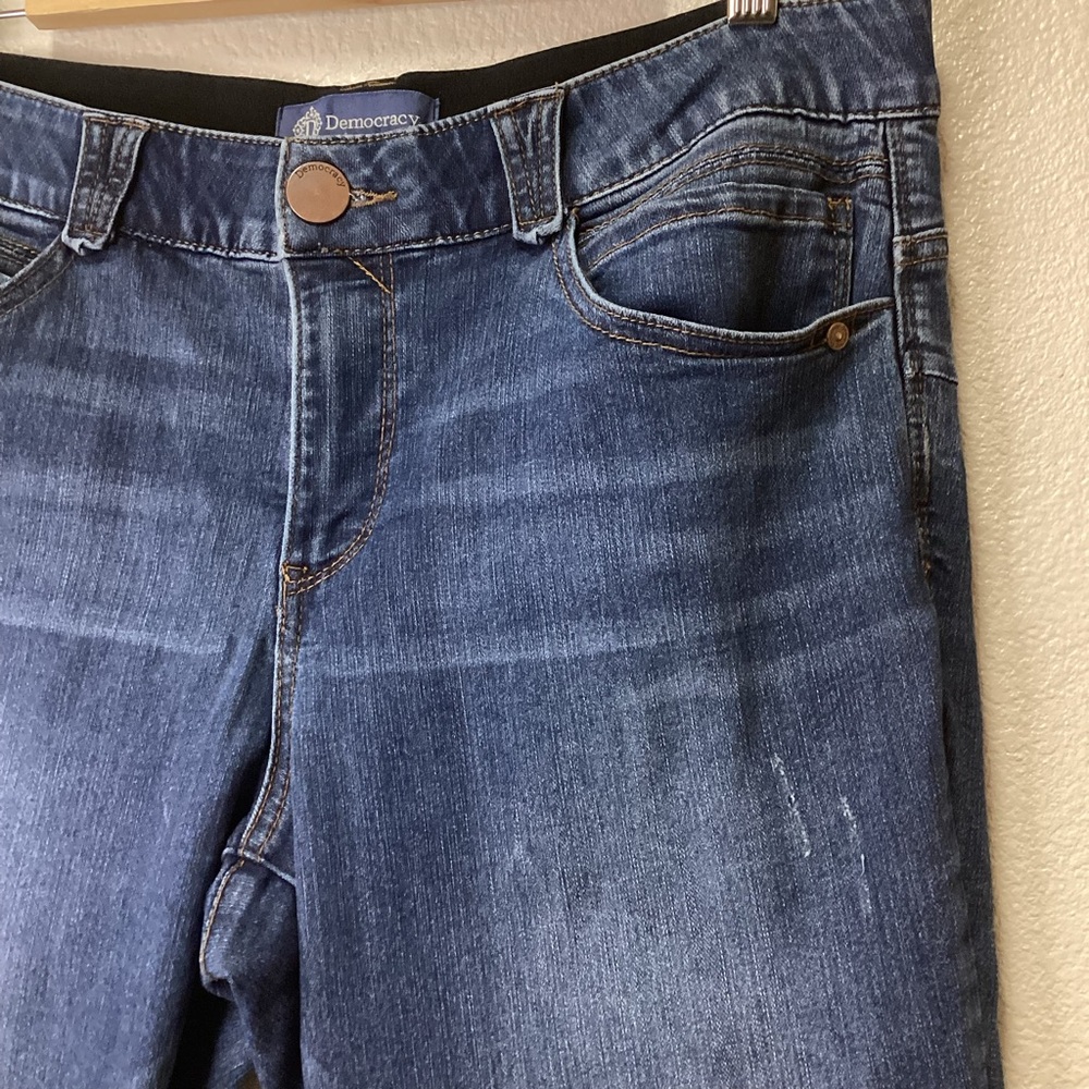 Democracy "Ab"solution Cuffed Indigo Ankle jeans - Picture 5 of 16